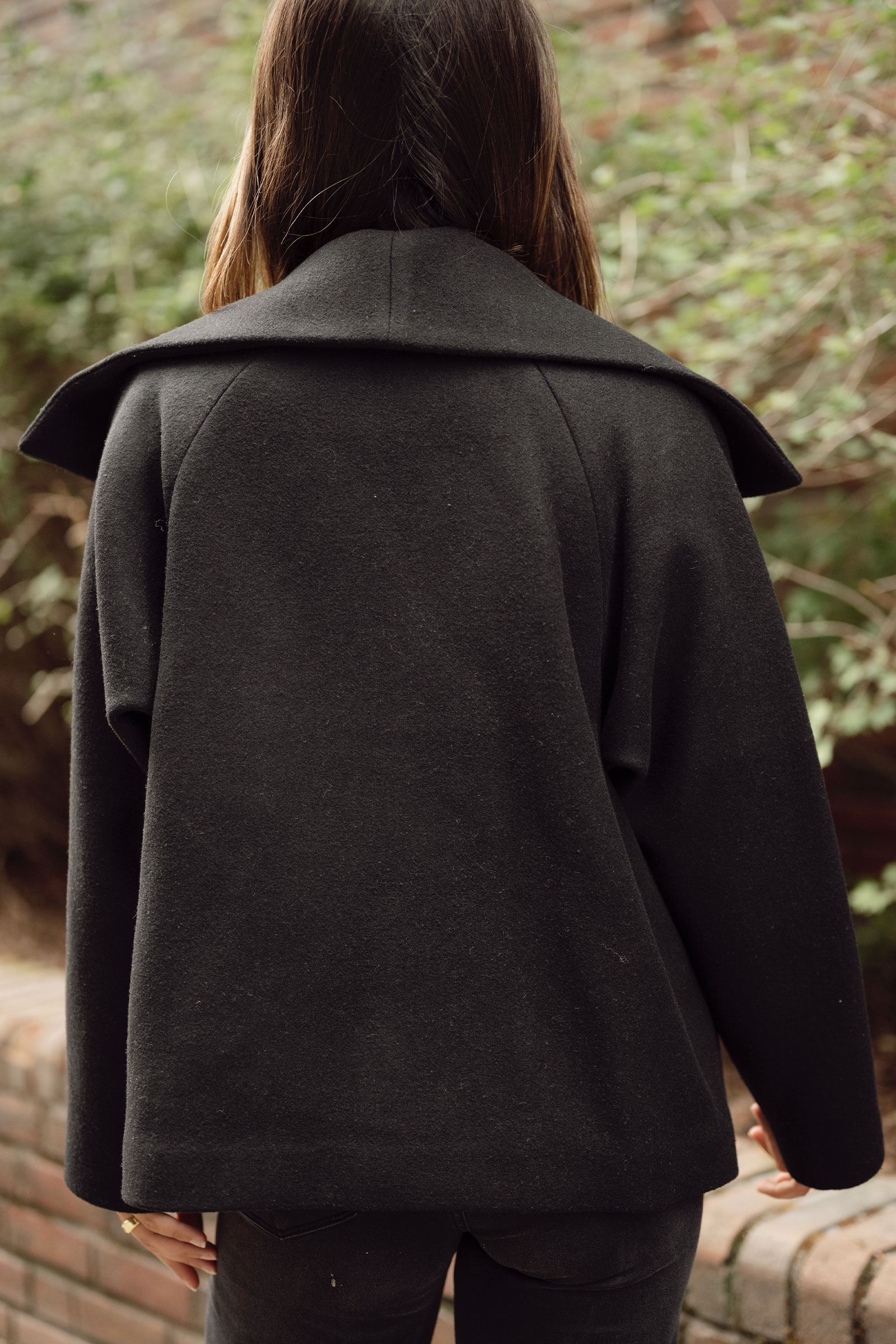Perry IW Short Coat, Black - Bilde 9