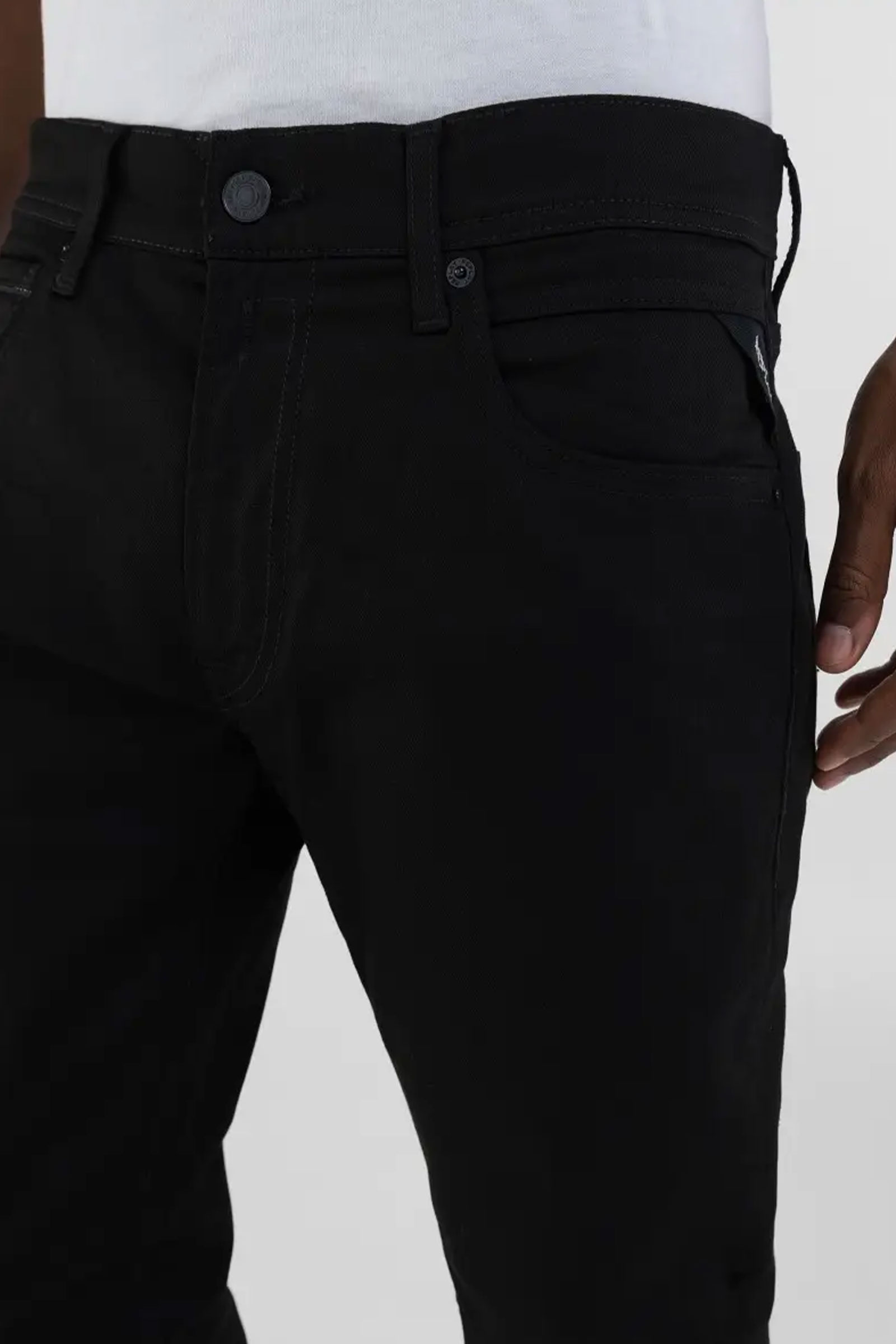 Grover Jeans Hyperflex Re-Used, Black - Bilde 4