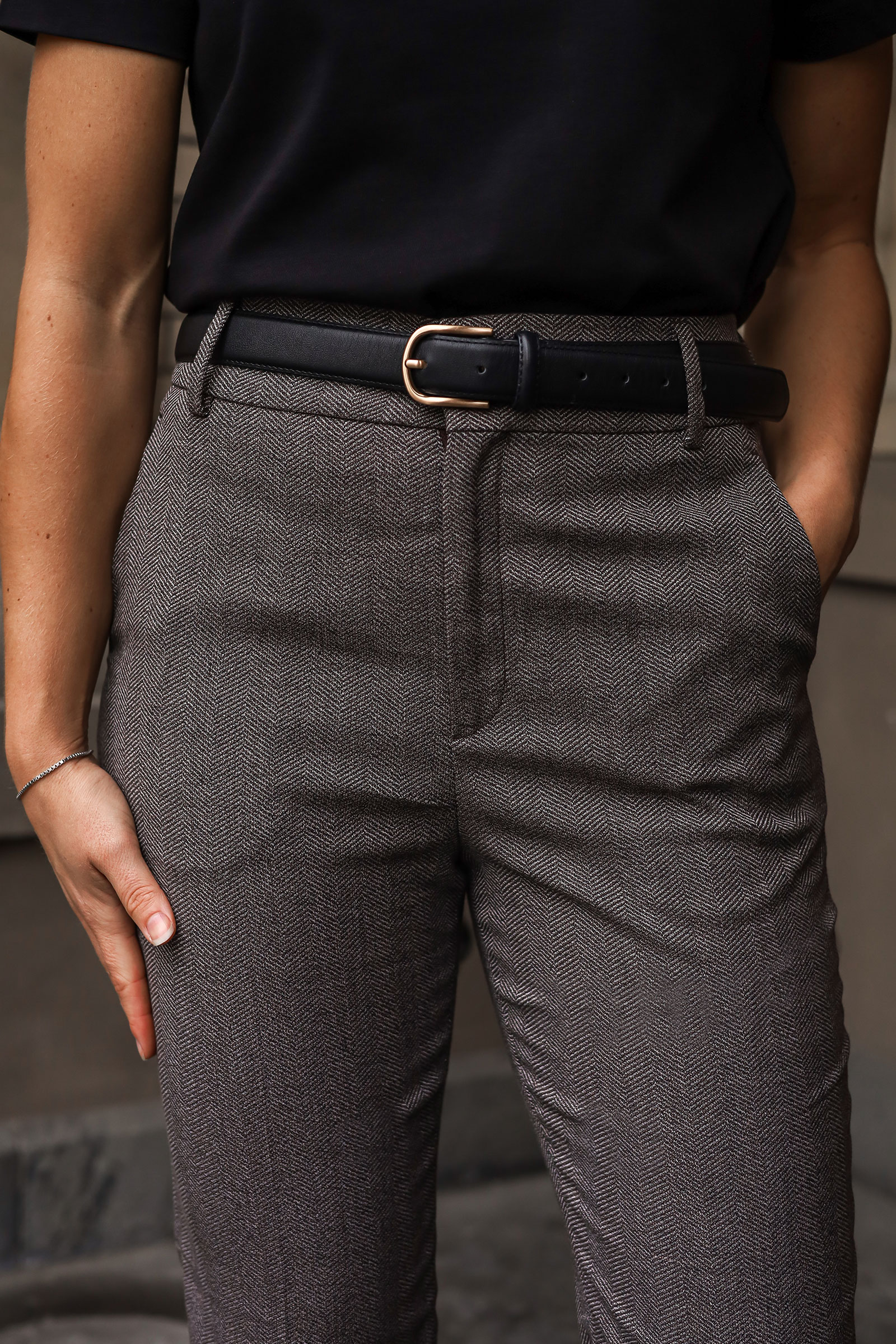 Kahla IW Bootcut Pant, Brown Puce - Bilde 3