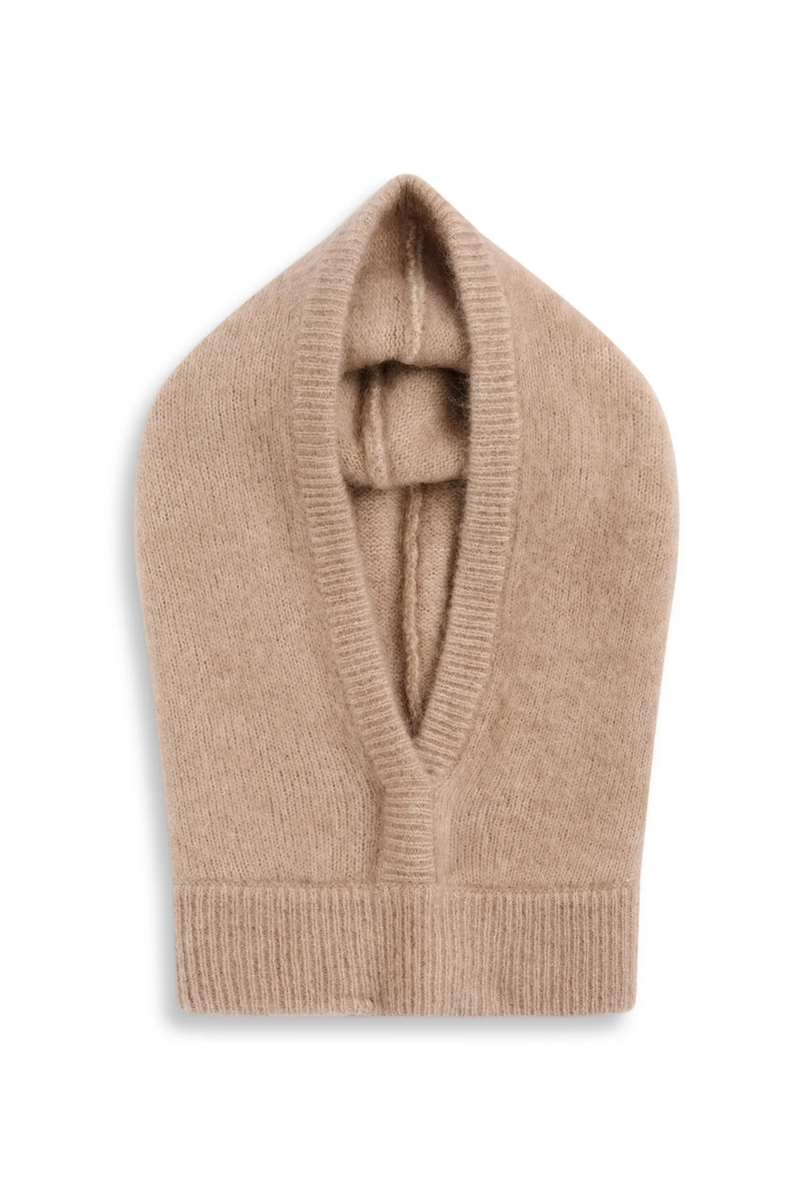 Kajsa Chunky Balaclava, Hazel Beige - Bilde 3