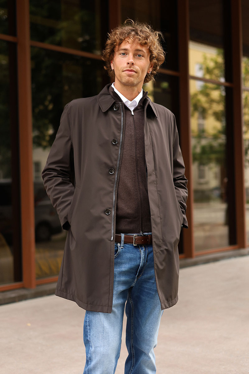 Car Coat, Brun