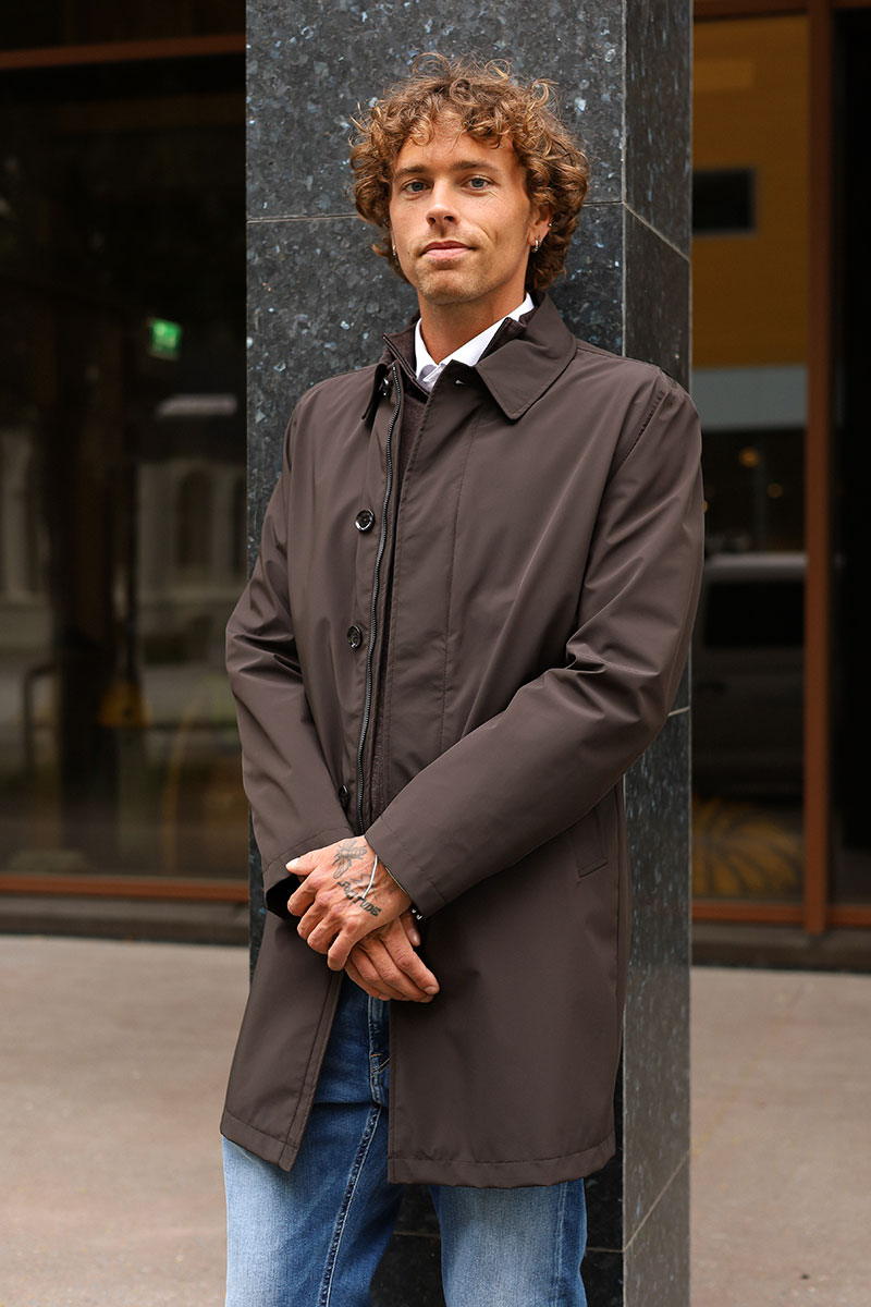Car Coat, Brun - Bilde 5
