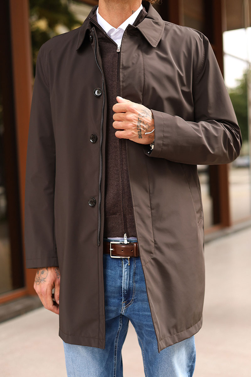 Car Coat, Brun - Bilde 3