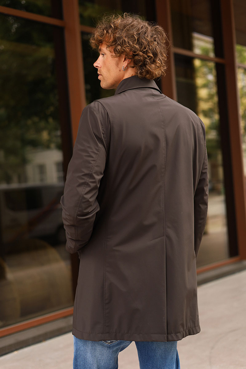 Car Coat, Brun - Bilde 7