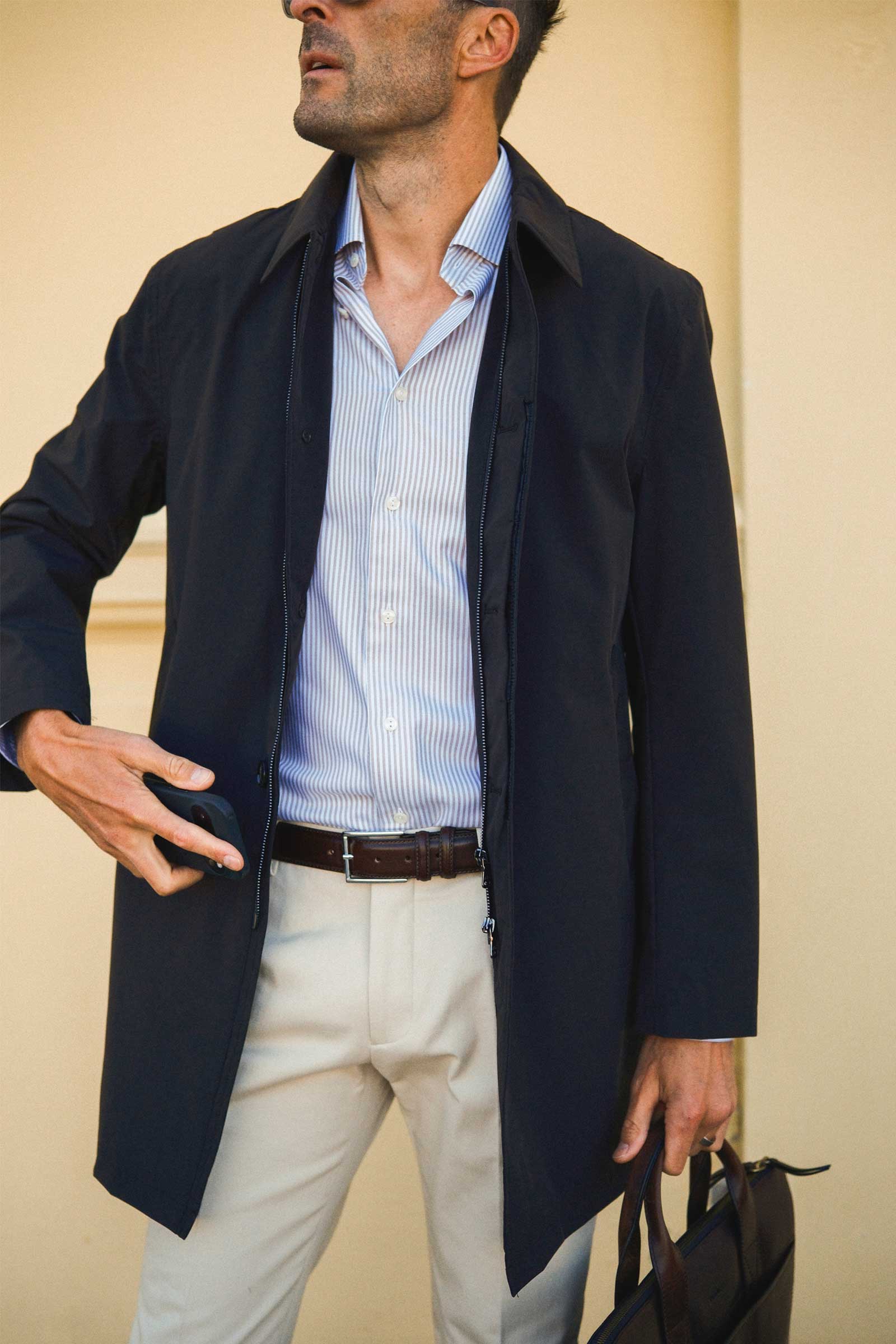 Car Coat, Dark Blue - Bilde 2