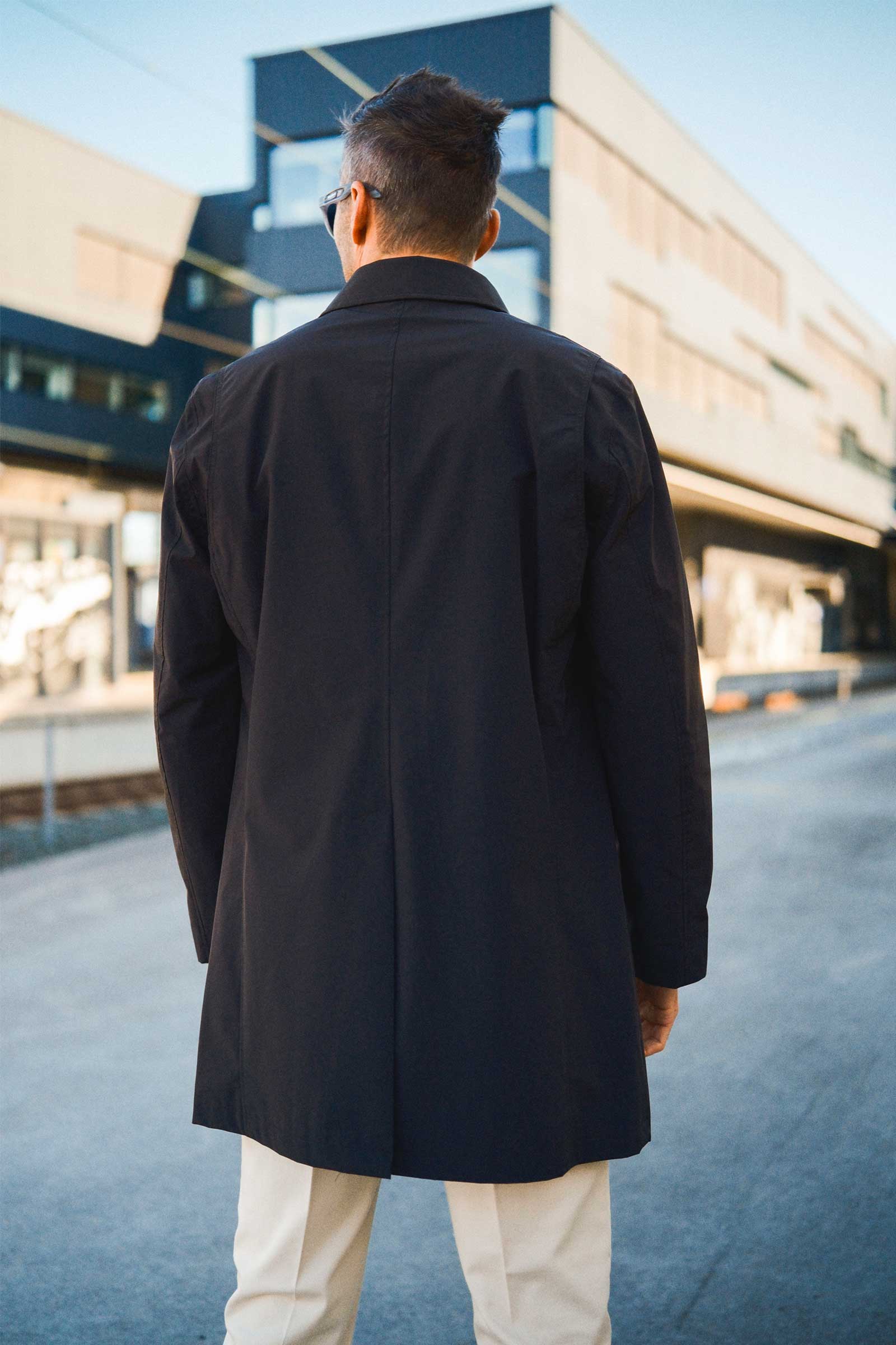Car Coat, Dark Blue - Bilde 9