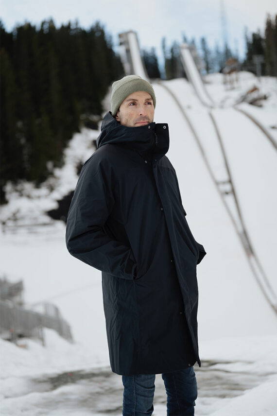 Treeline Insulated Parka, Black