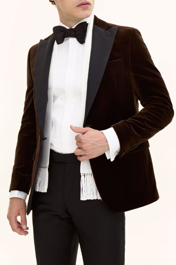 Frampton Tuxedo Blazer 4649, Brun