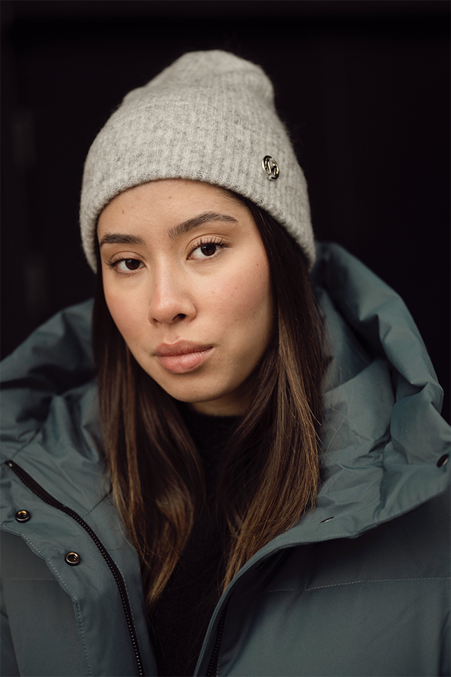 Classic Beanie, Grey Melange - Bilde 2