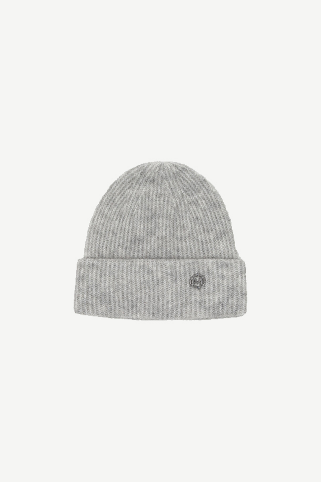 Classic Beanie, Grey Melange - Bilde 3