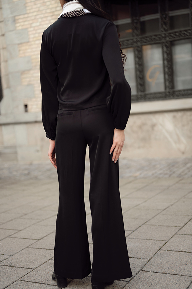 Tabina Nichelle HW Pant, Black - Bilde 3
