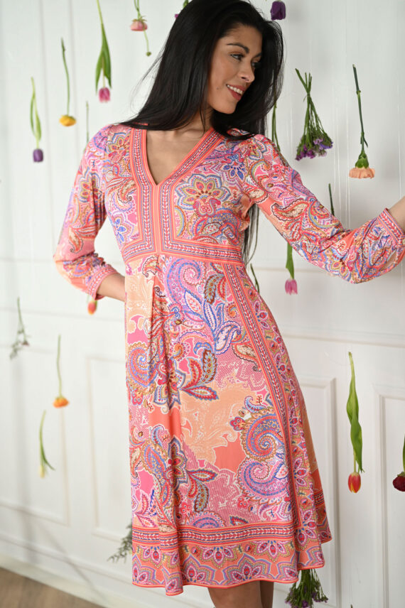 Remy Midi Dress, Pink