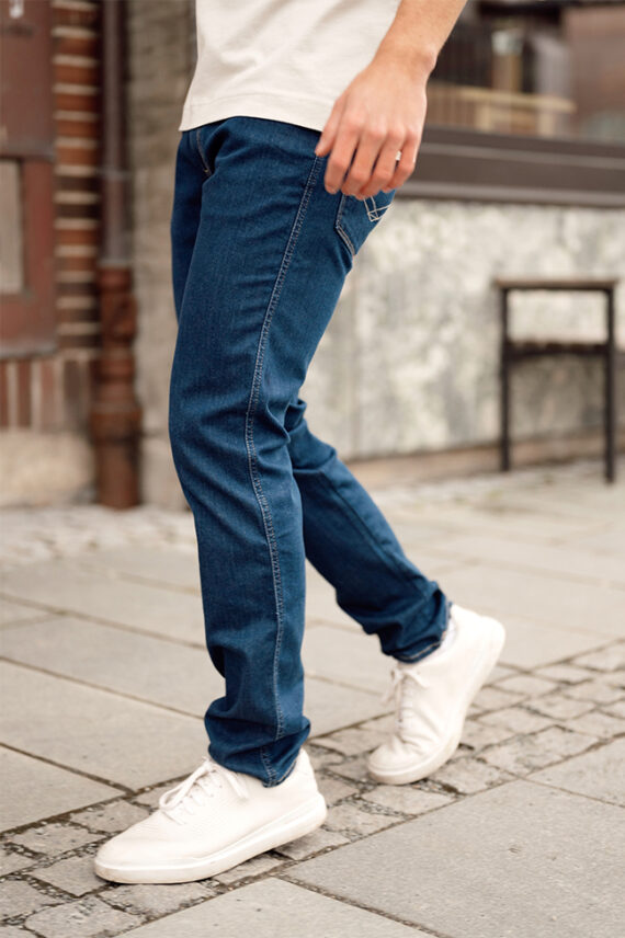 Slim Fit Anbass Jeans, Dark Blue