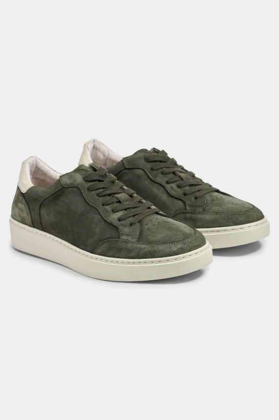 Sneaker Suede L51304, Grønn