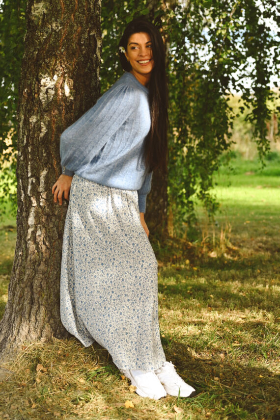 Astrid Skirt, Harbor Flower