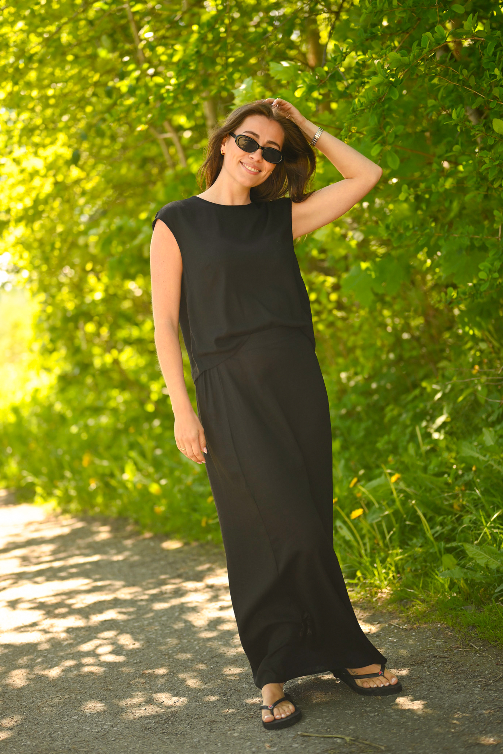 Lina Top, Black - Bilde 8
