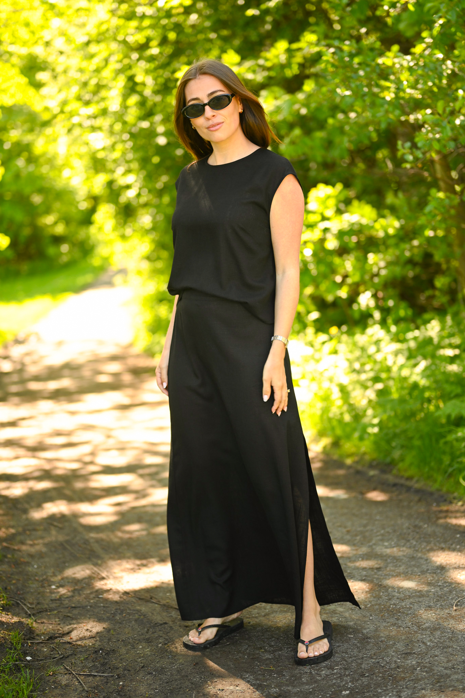 Lina Top, Black - Bilde 7