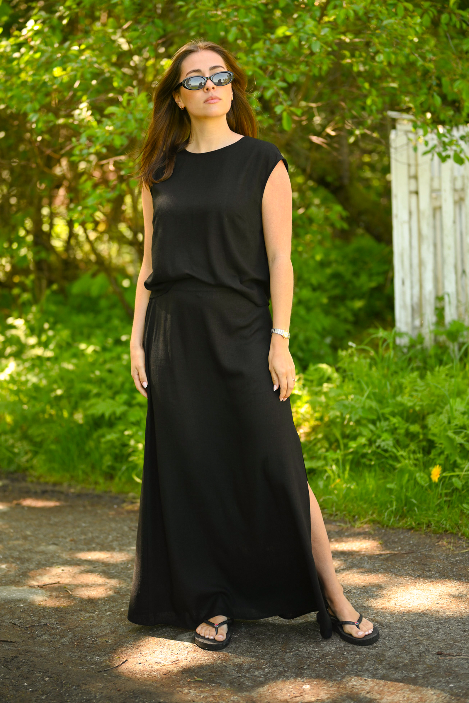Lina Top, Black - Bilde 3
