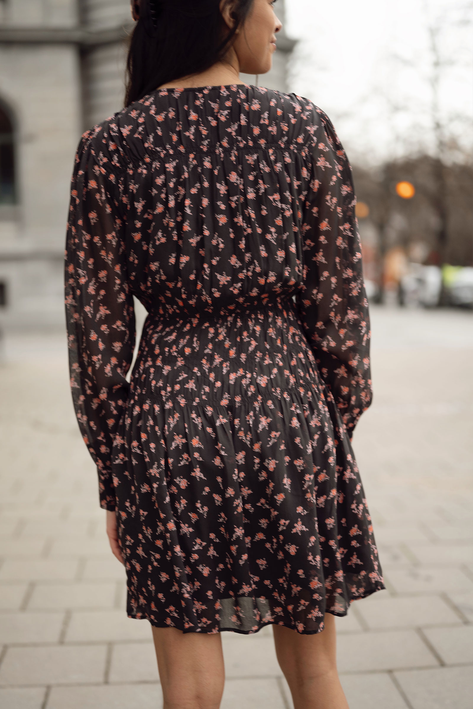 Evelda Orabelle Short Dress, Desert Rose Flower - Bilde 4