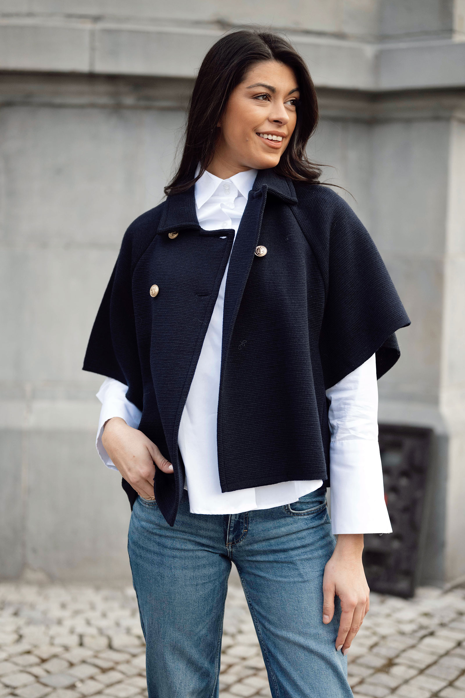 Gertrude Cape, Navy - Bilde 5