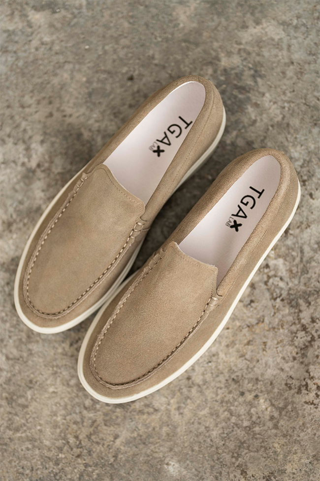 Loafer Suede L51306, Beige - Bilde 5