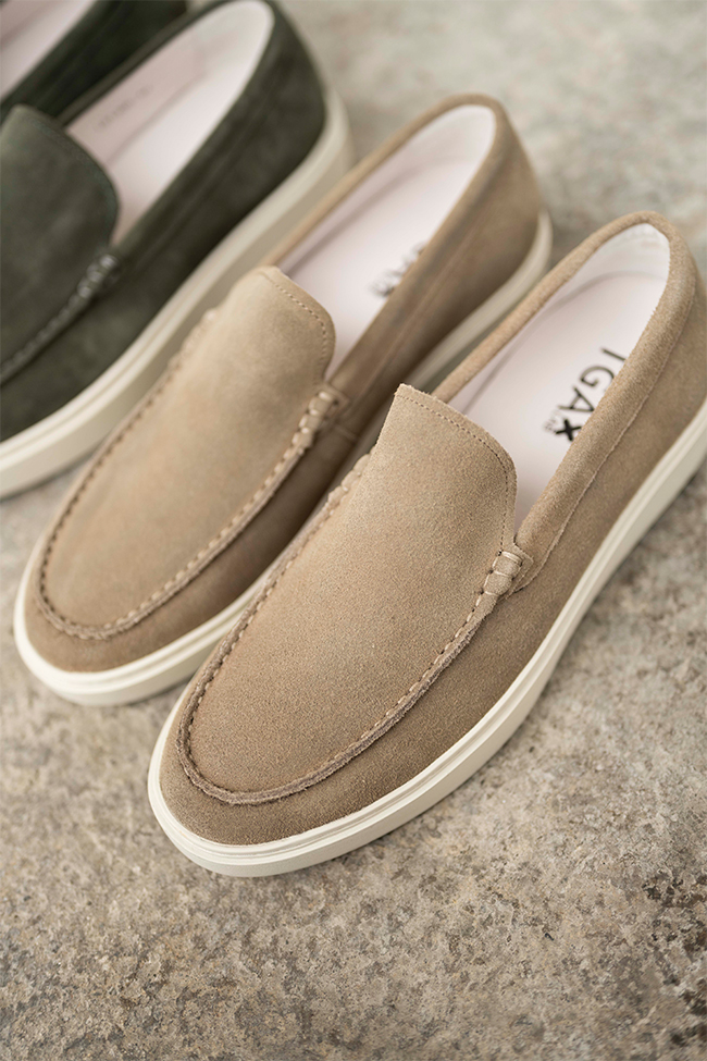 Loafer Suede L51306, Beige - Bilde 3
