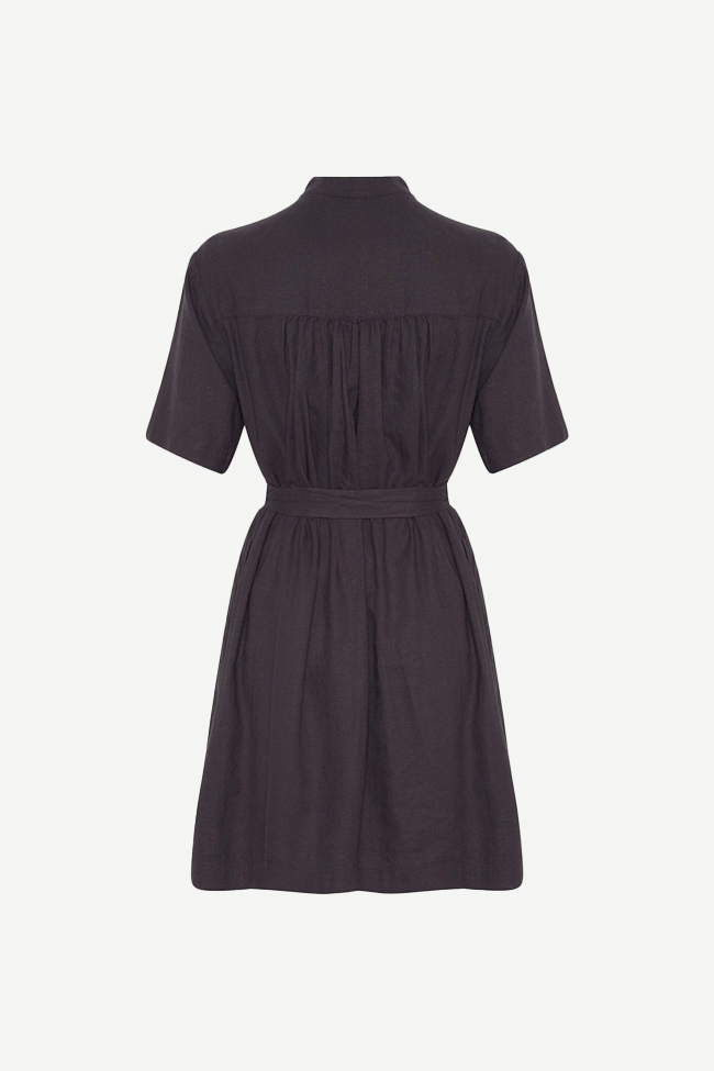 Pennie Ginia 2/4 Shirt Dress, Phantom - Bilde 2