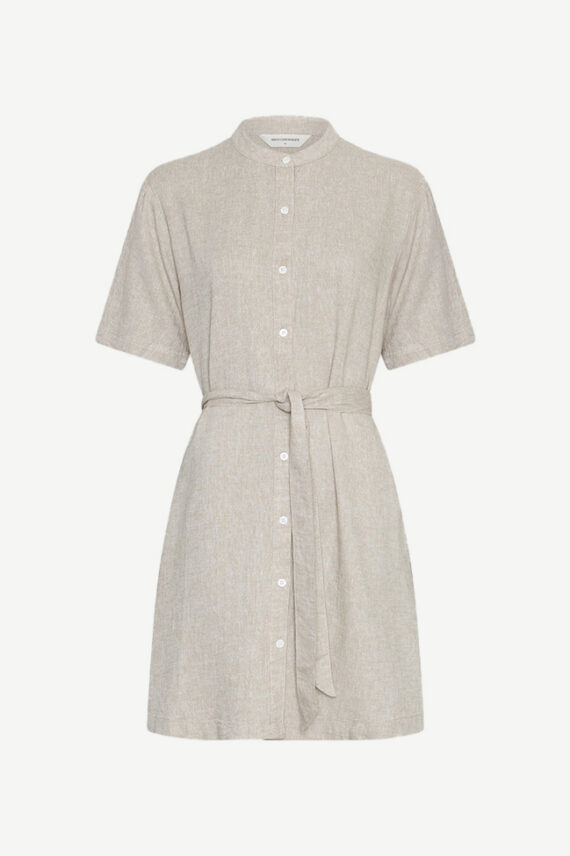 Pennie Ginia 2/4 Shirt Dress, Sand