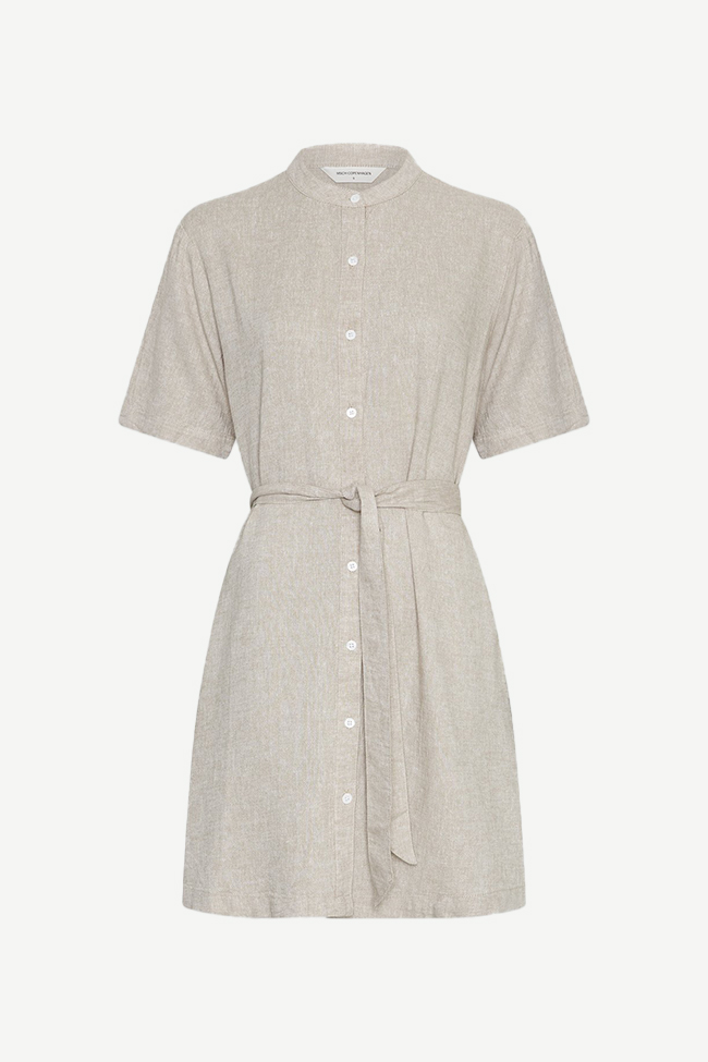Pennie Ginia 2/4 Shirt Dress, Sand
