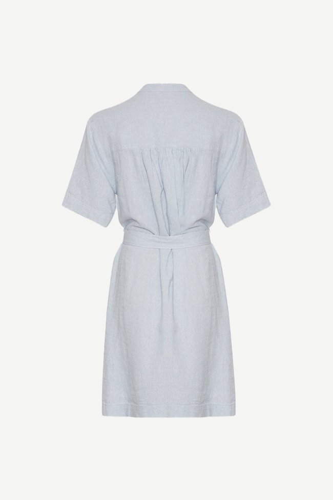 Pennie Ginia 2/4 Shirt Dress, Skyway Melange - Bilde 2