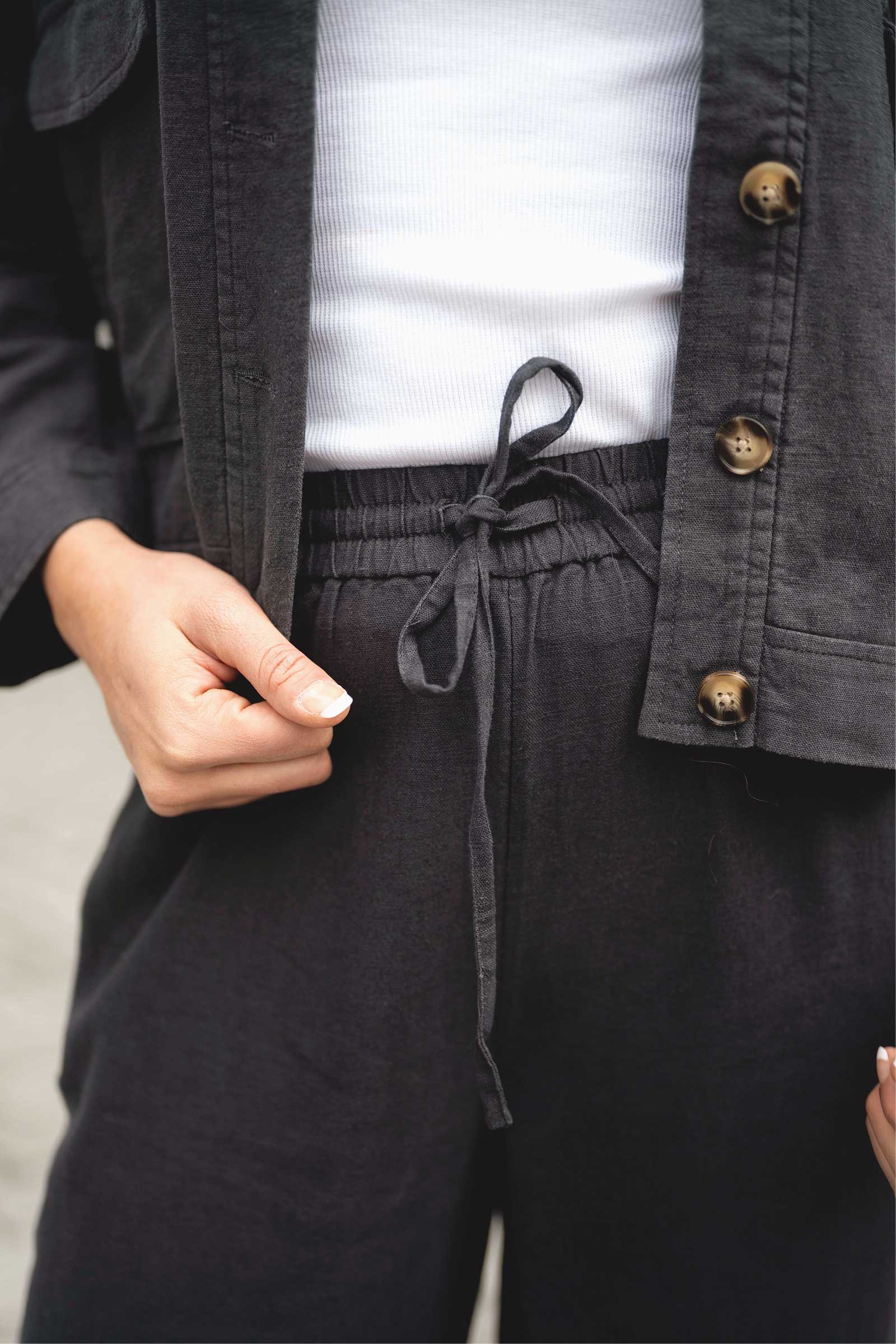 Pennie Ginia Pants, Phantom - Bilde 3