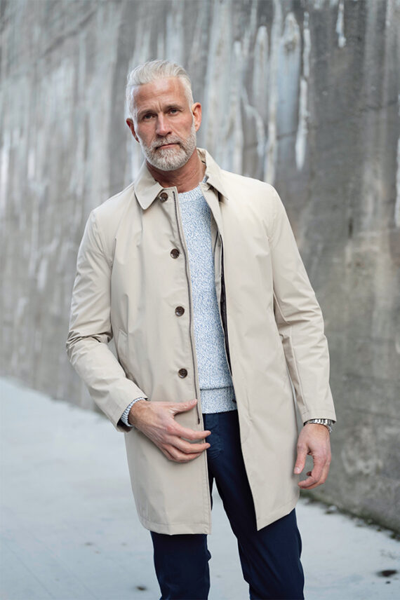 Car Coat, Light Beige