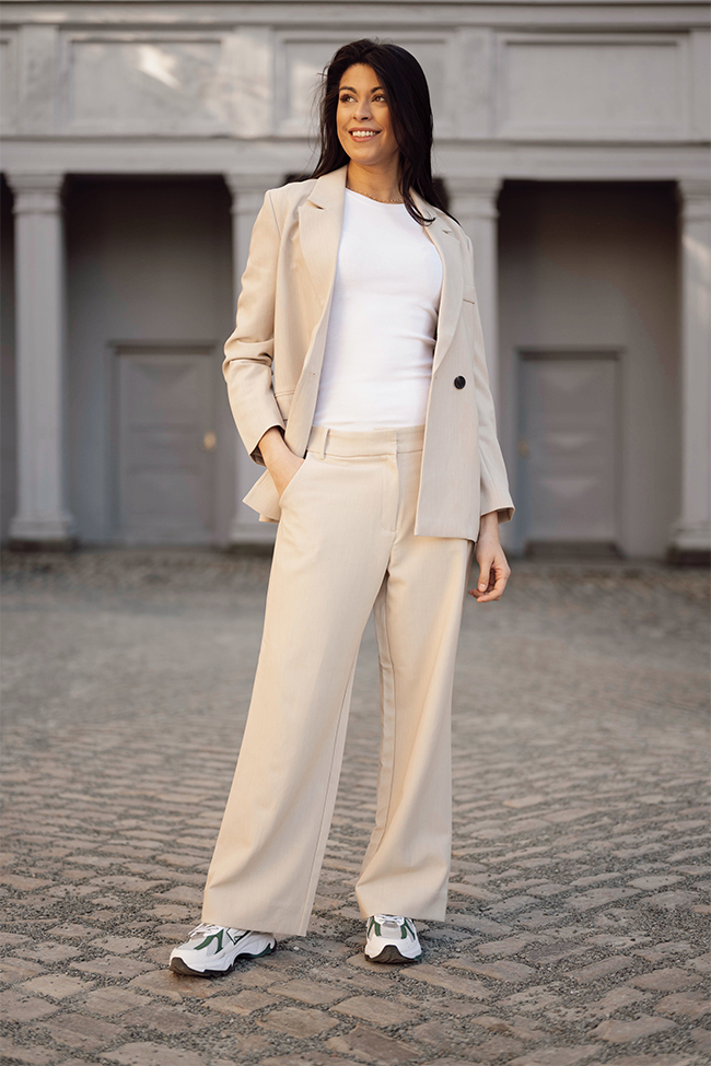 Lilli Pants, Sand Melange - Bilde 8