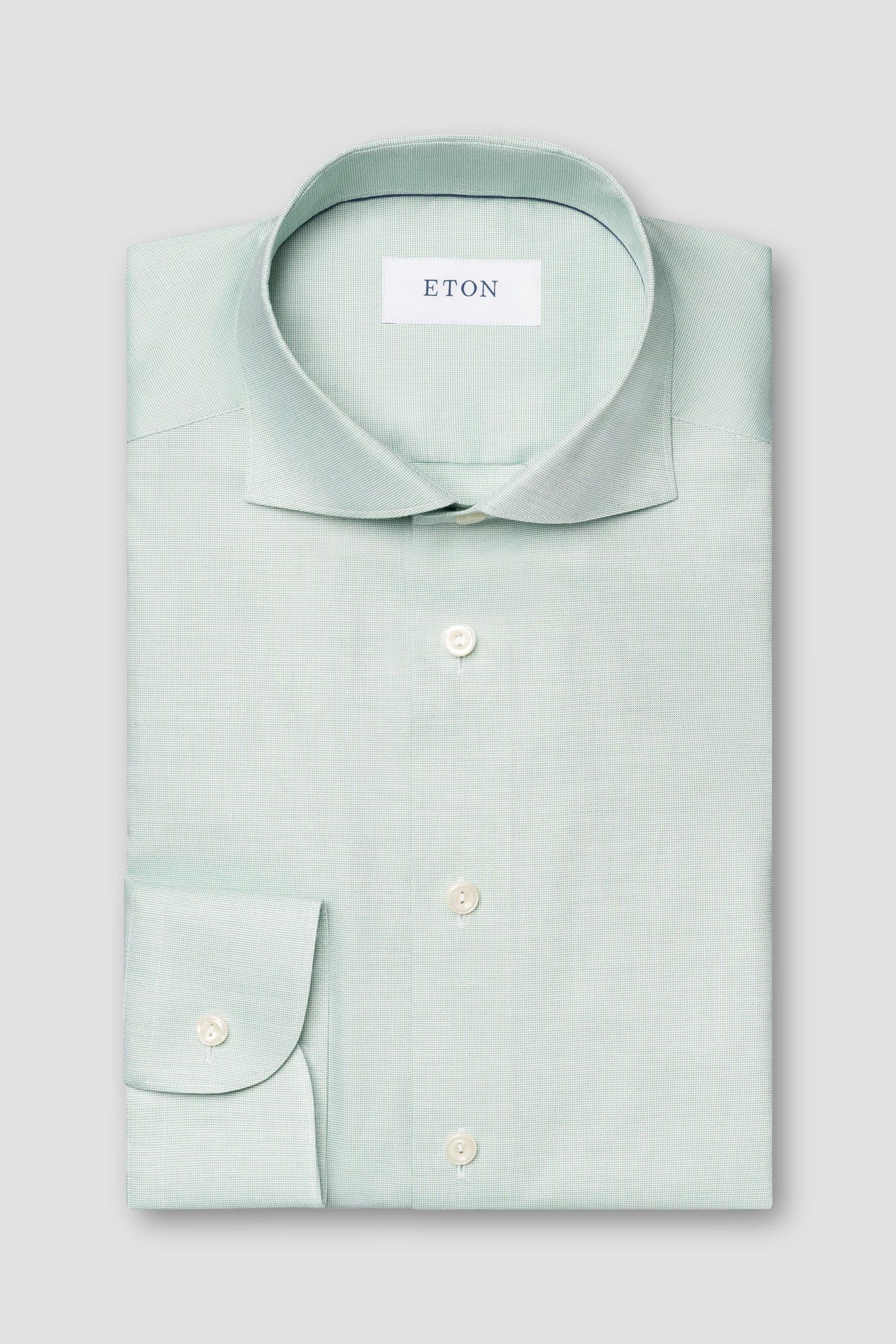 Contemporary Solid Wrinkle Resistant Oxford, Lys grønn