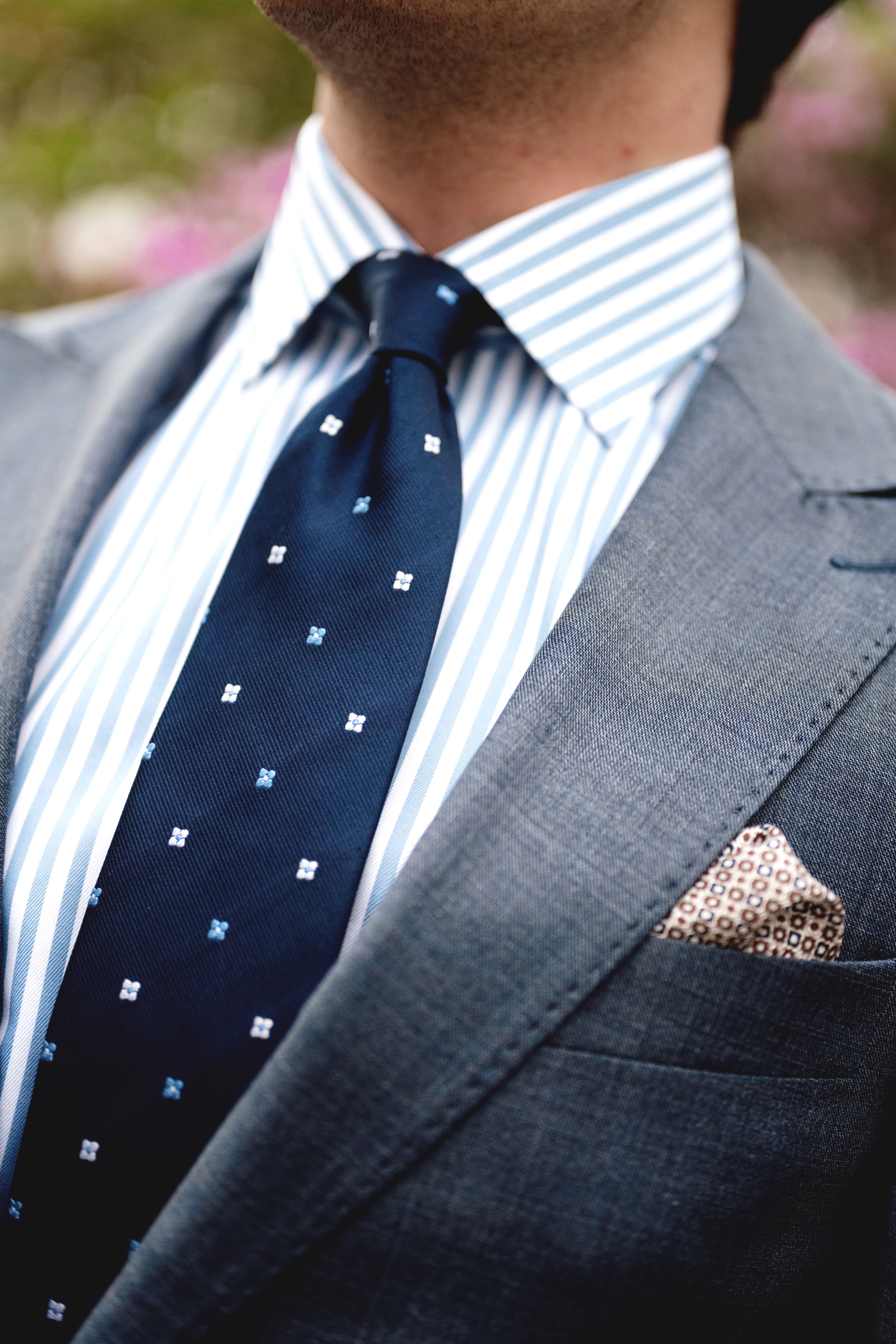 Classic Tie, Mørk Blå