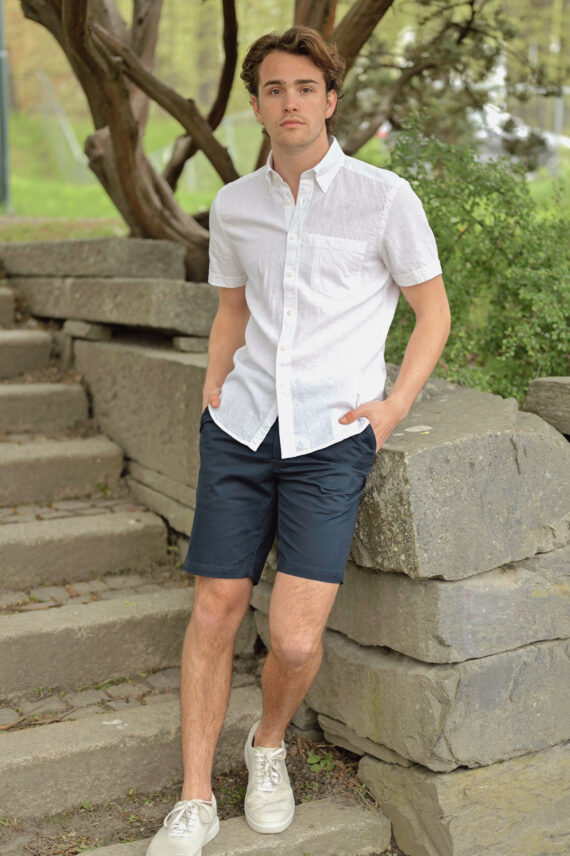 Jitloff Linen SS, Hvit