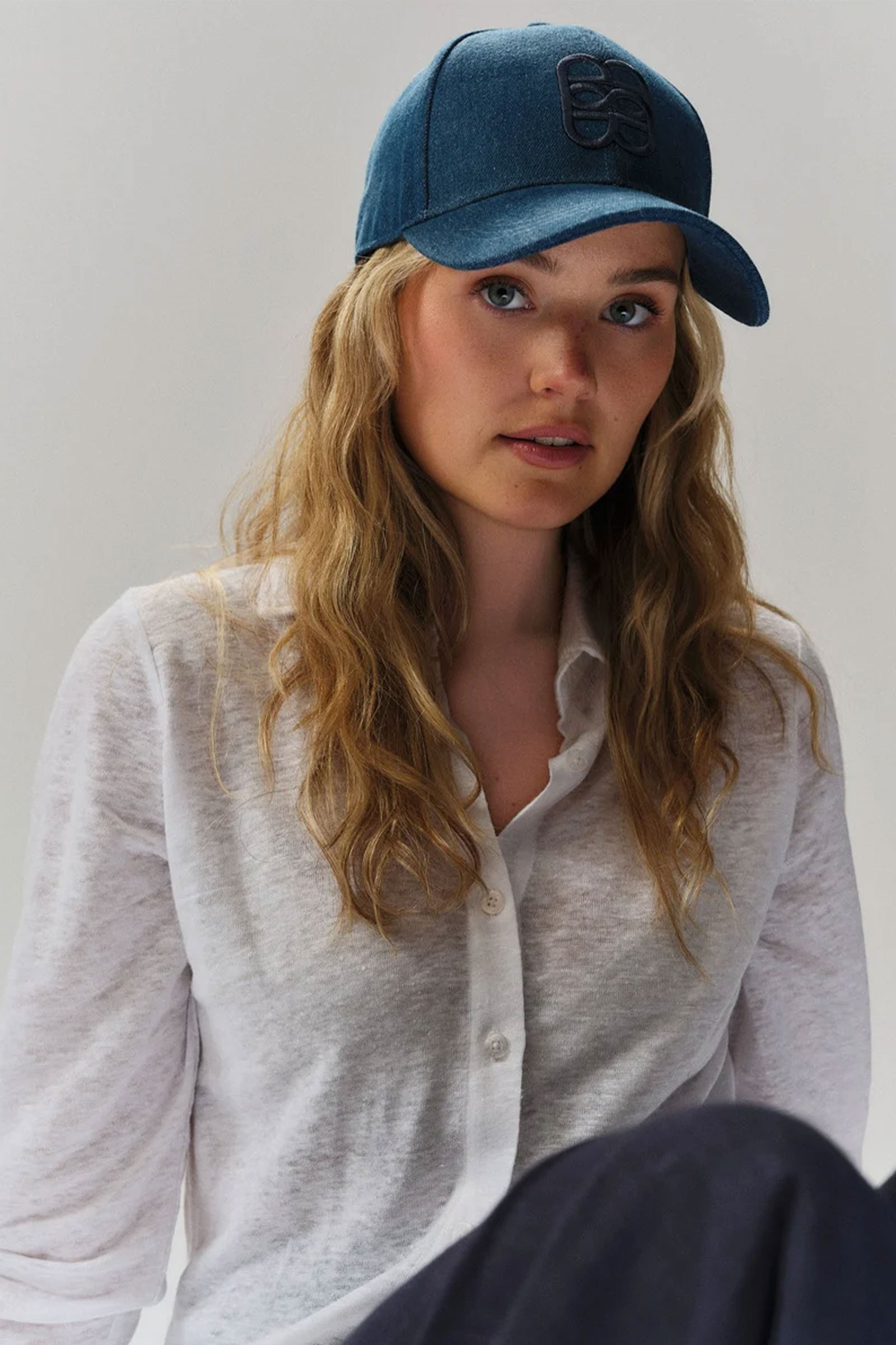 June Denim Cap, Navy - Bilde 4
