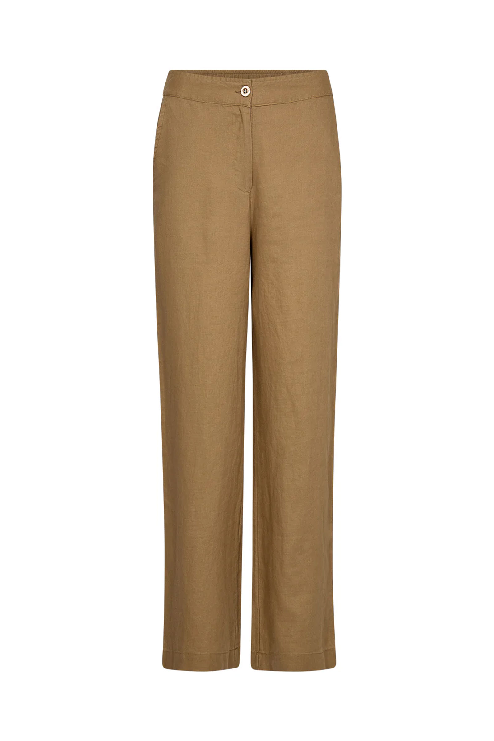 Lina Linen Pant, Camel - Bilde 5