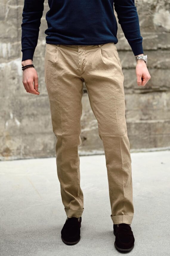 New York Chino Pants, Beige