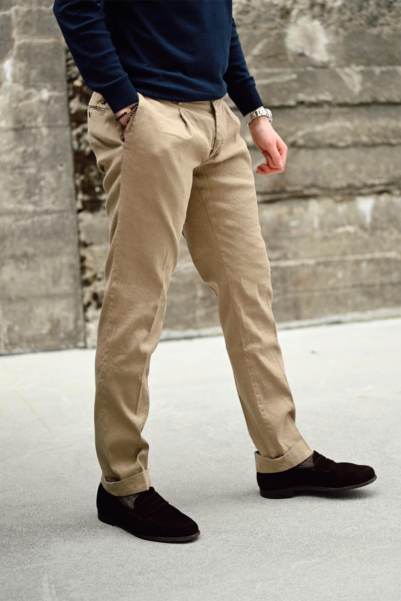 New York Chino Pants, Beige - Bilde 2