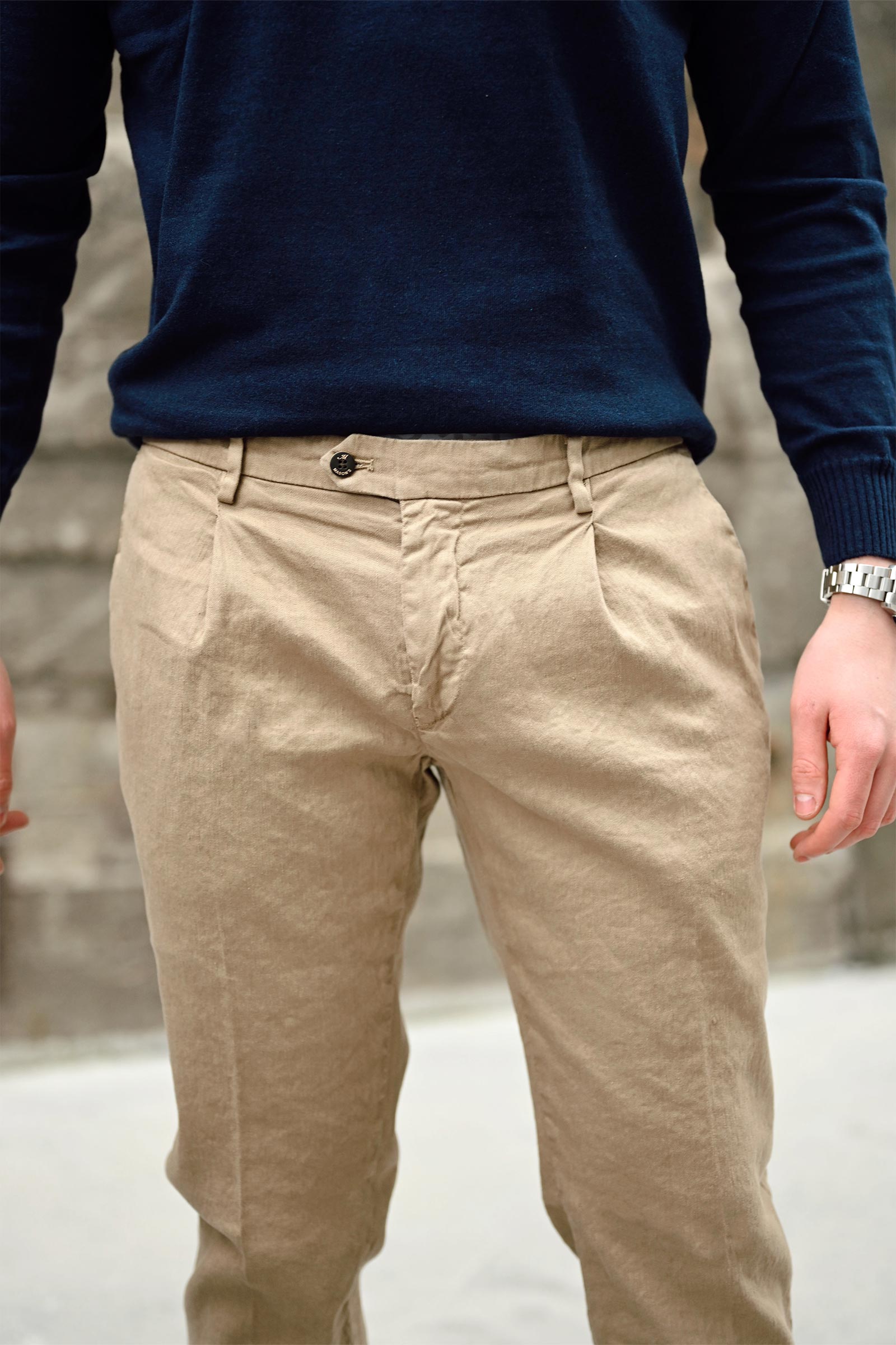 New York Chino Pants, Beige - Bilde 3