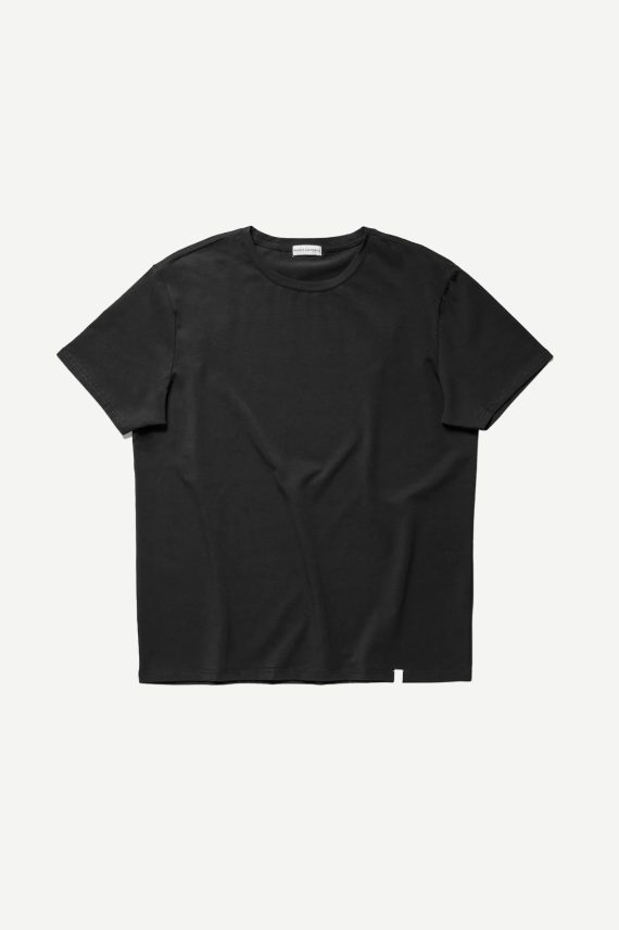 Organic Cotton Crew Tee, Black