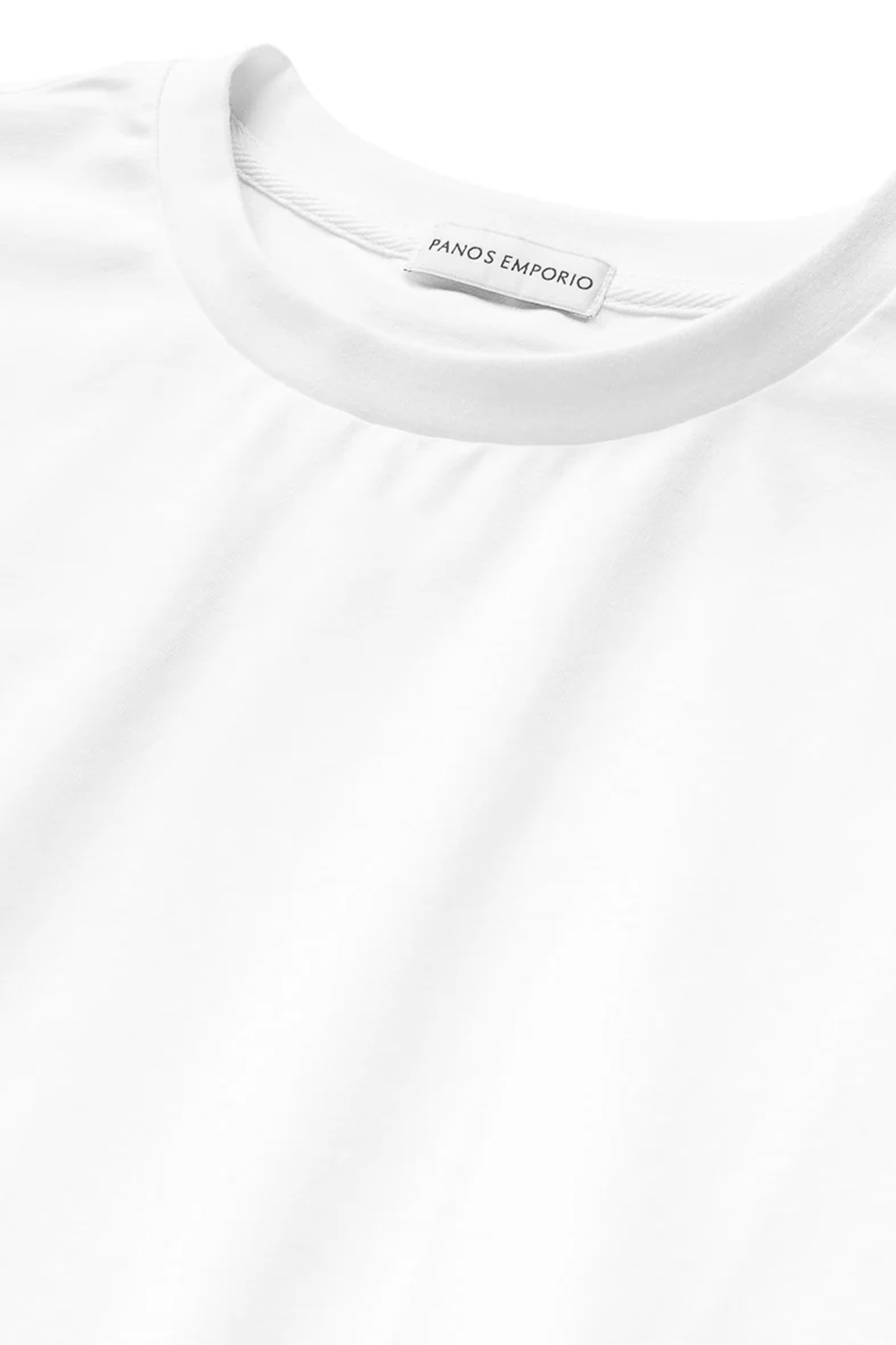Organic Cotton Crew Tee, White