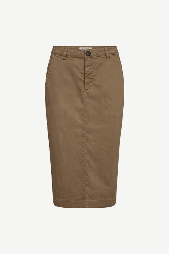 PD-Gigi Skirt, Lead Brown