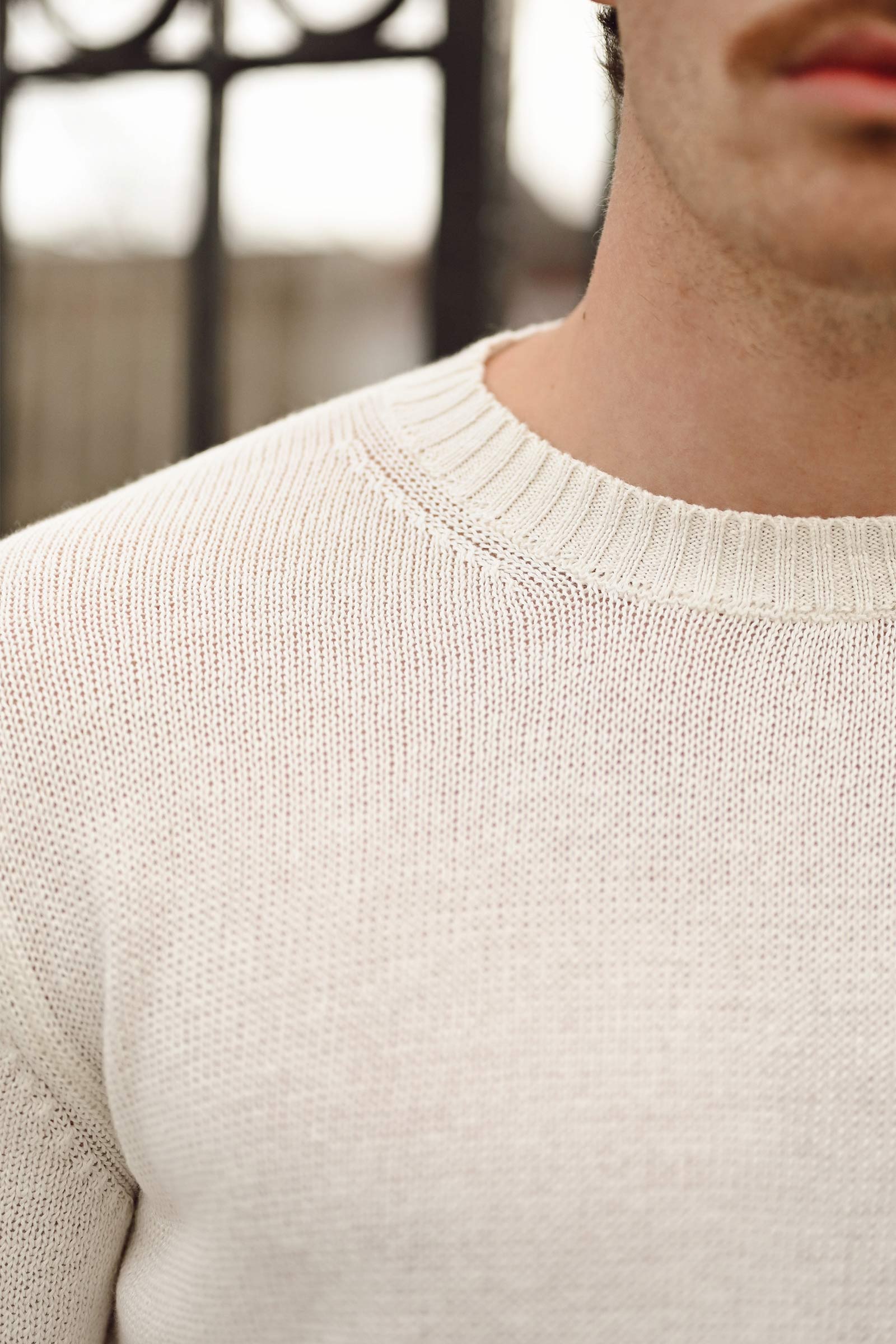 Paricollo Lino, Bianco - Bilde 6