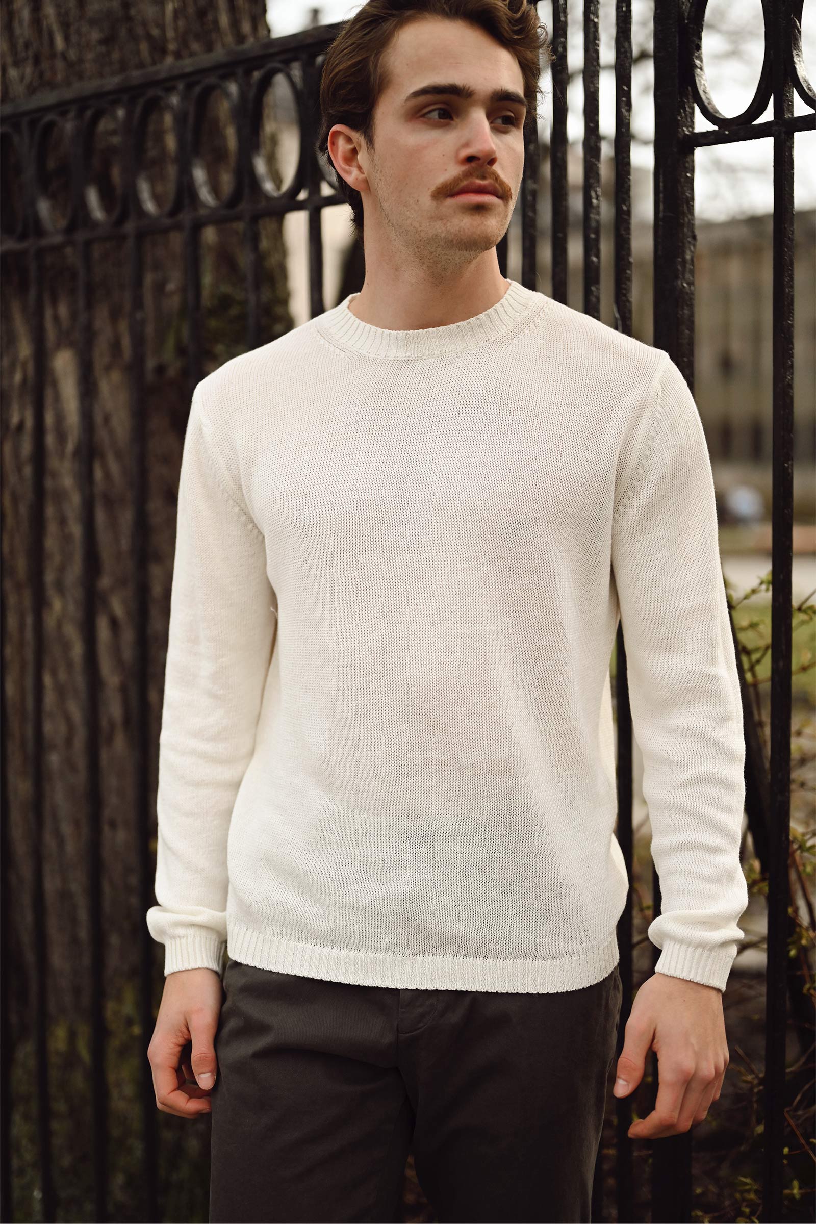 Paricollo Lino, Bianco - Bilde 2