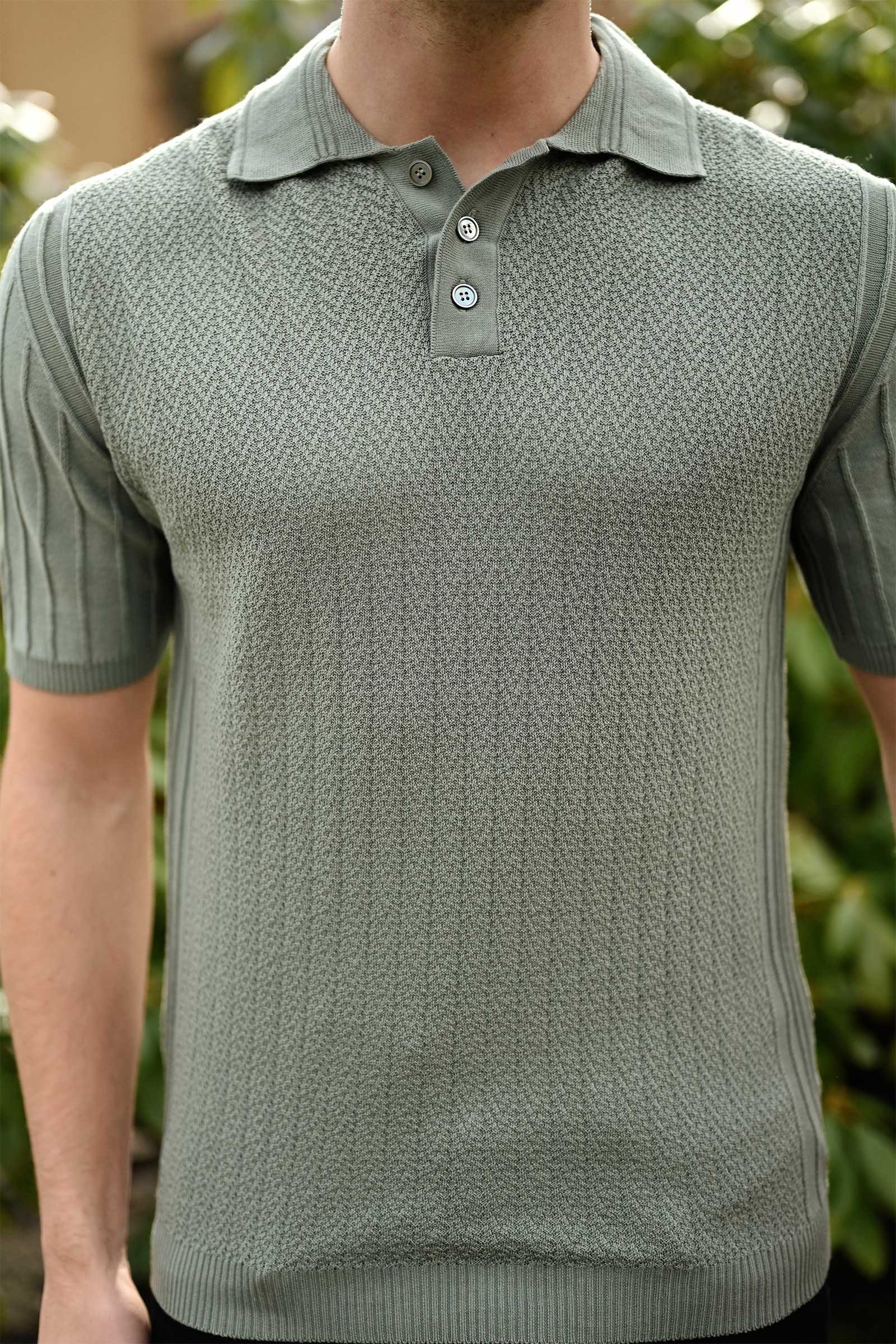 Polo Manica Corto, Salvia - Bilde 2