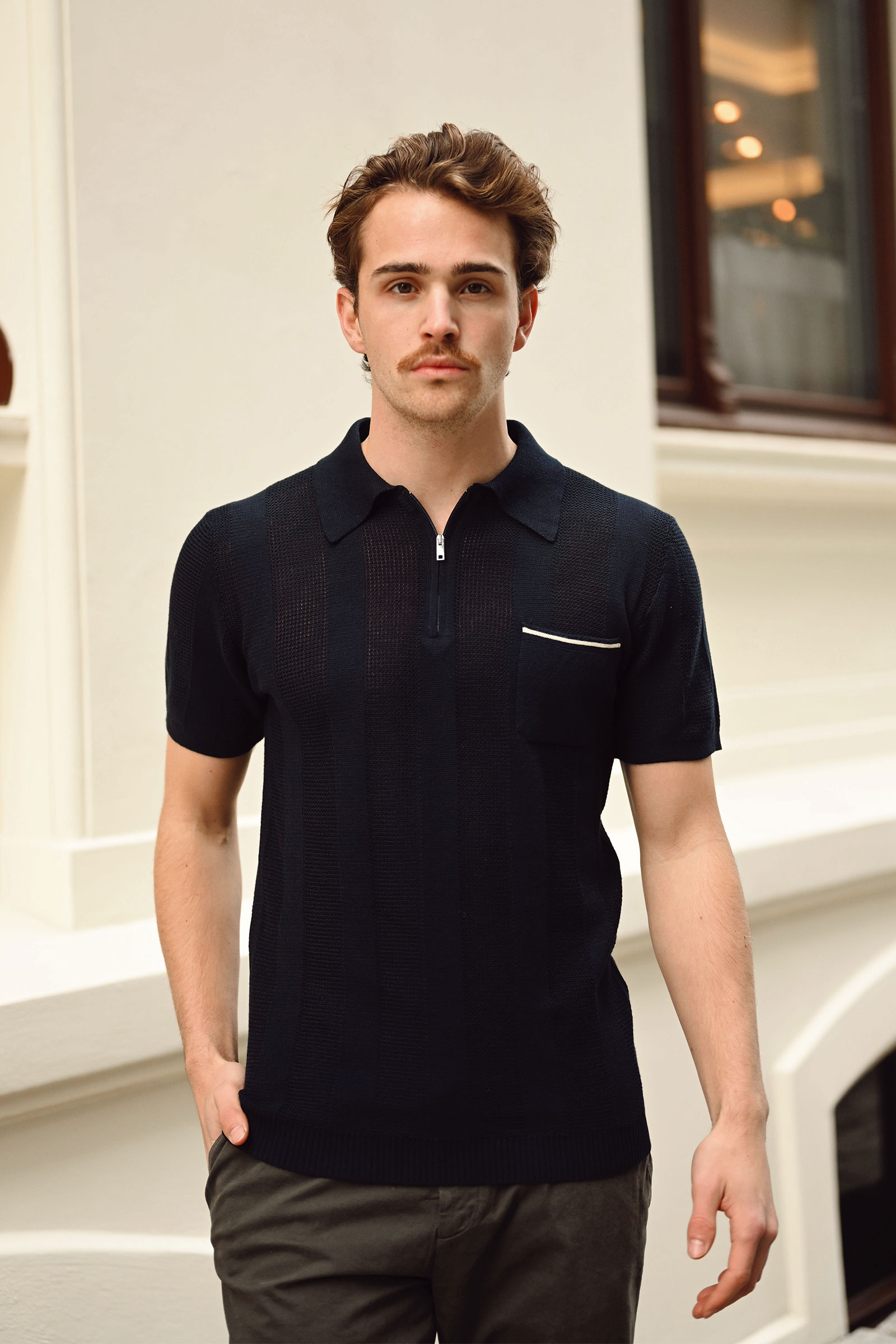Polo P. Maglia, Blu - Bilde 2