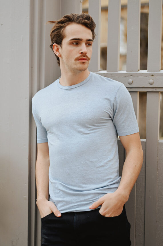 T-Shirt Paricollo, Cielo