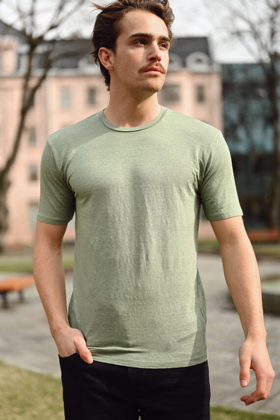 T-Shirt Paricollo, Salvia